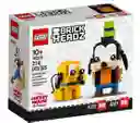 Lego Brick Headz Disney Pluto Goofy 214 Piezas 40378