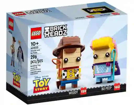 Lego Brick Headz Disney Toy Story Woodybo Peep 296 Piezas 40553
