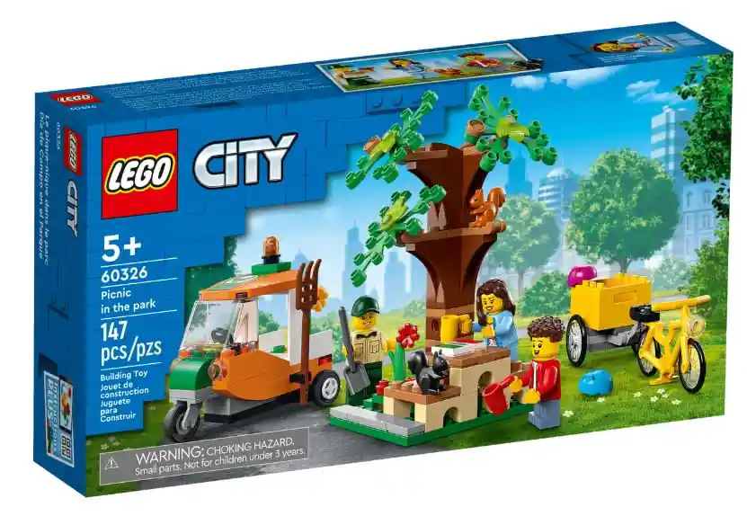 Lego City Picnic In The Park 147 Piezas 60326