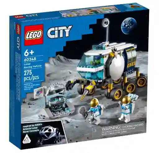 Lego City Vehículo De Exploración Lunar 275 Piezas 60348