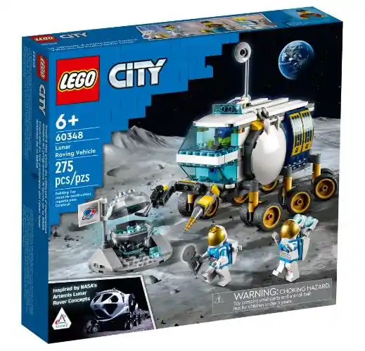 Lego City Vehículo De Exploración Lunar 275 Piezas 60348