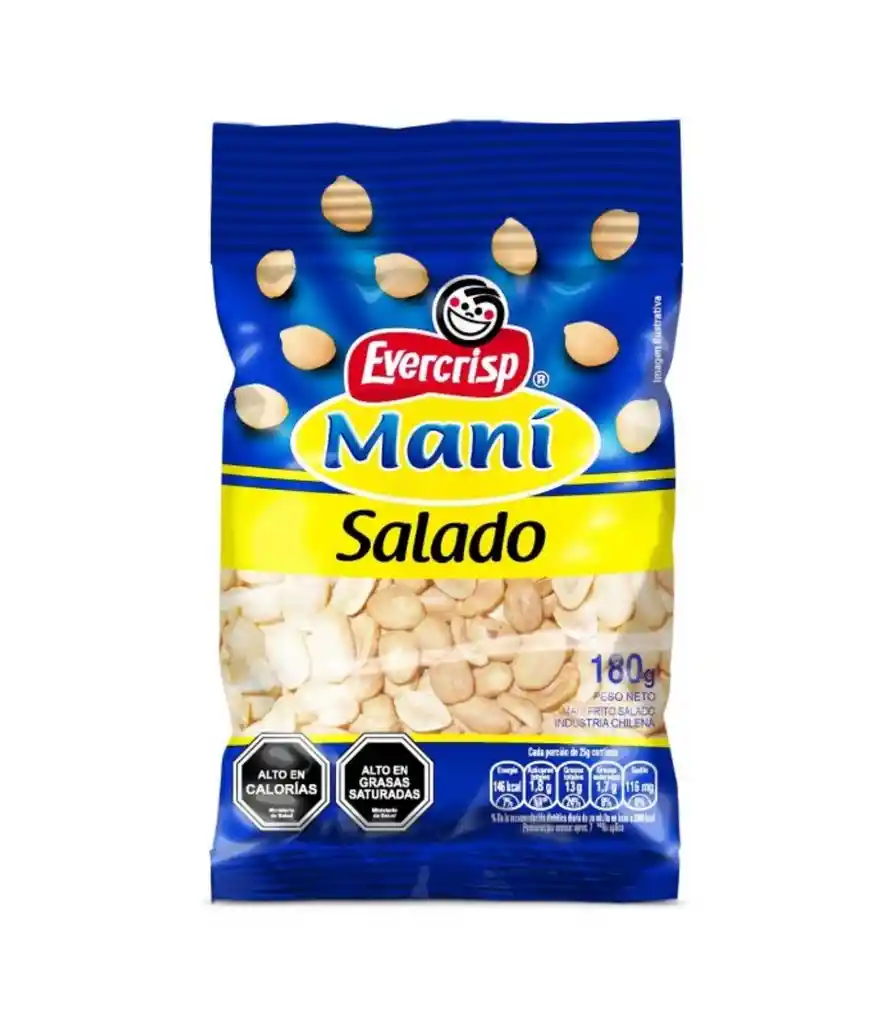 Mani Salado 180g