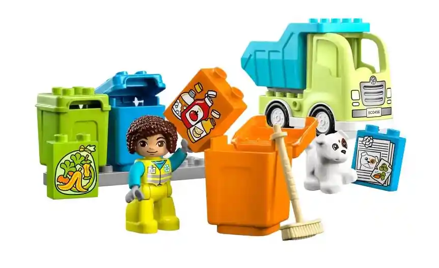 Lego Duplo Camión De Reciclaje 15 Piezas 10987