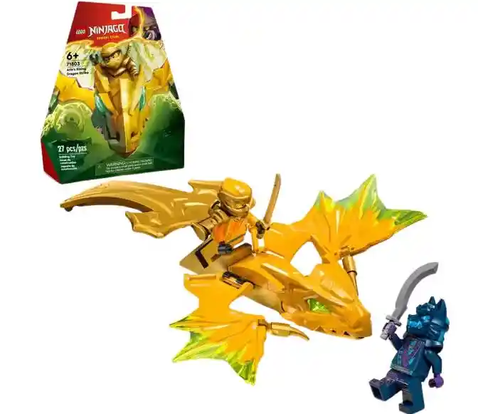 Lego Ninjago Ataque Rising Dragón De Arin 27 Piezas 71803