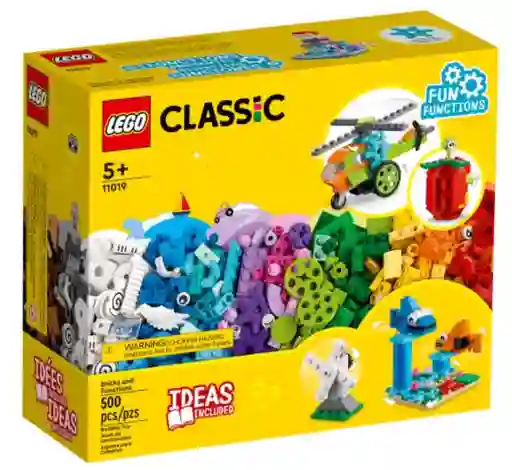 Lego Classic Bricks And Functions 500 Piezas 11019