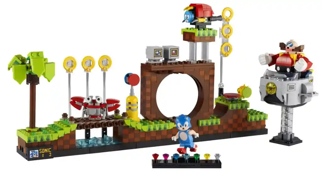 Lego Ideas Sonic The Hedgehog Set De Construcción 1125 Piezas 21331