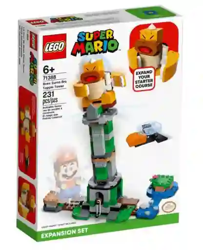 Lego Super Mario Expansion Set Boss Sumo Bro Topple Tower 231 Piezas 71388