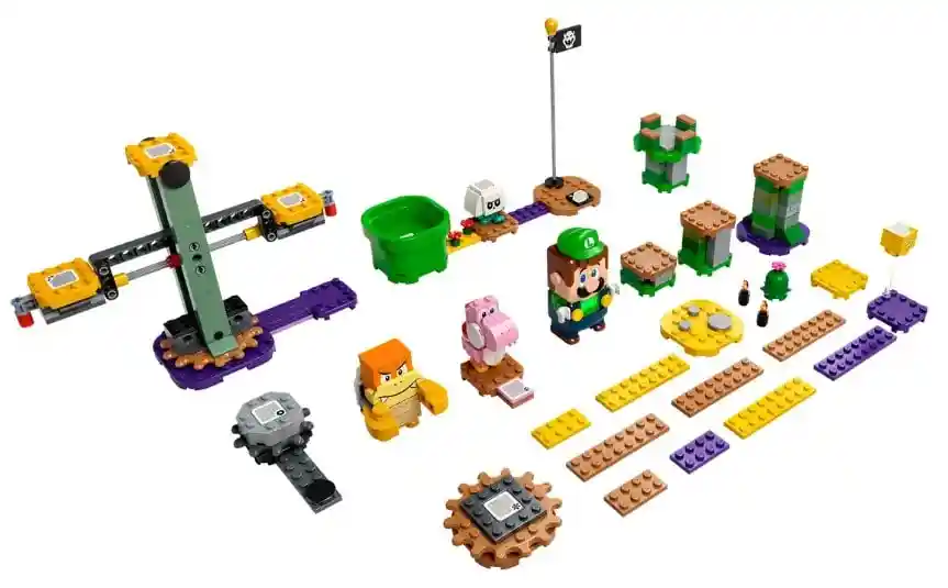 Lego Super Mario Recorrido Inicial Adventures With Luigi 280 Piezas 71387
