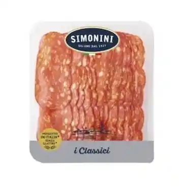 Salame Spianata Picante. 100 Grs - Simonini