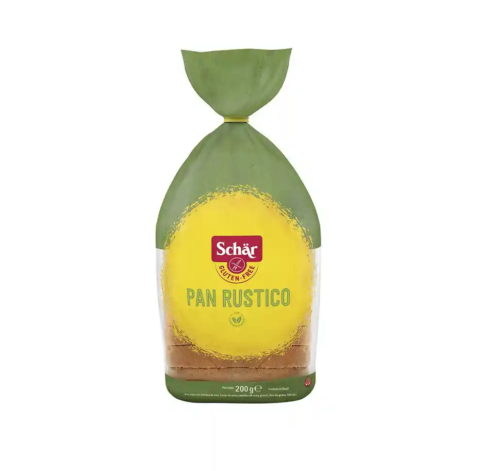 Pan Rústico Sin Gluten. 200 Grs - Schar