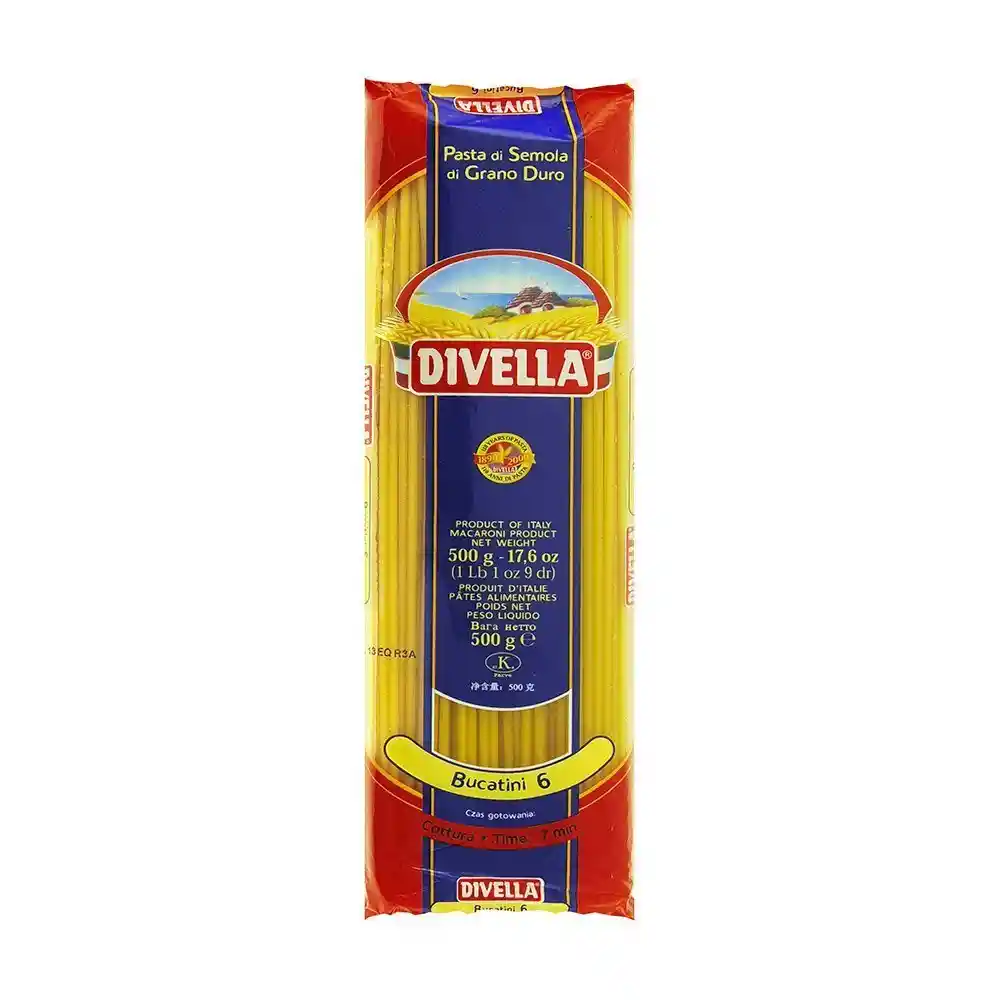 Bucatini N° 6 500 Grs - - Divella