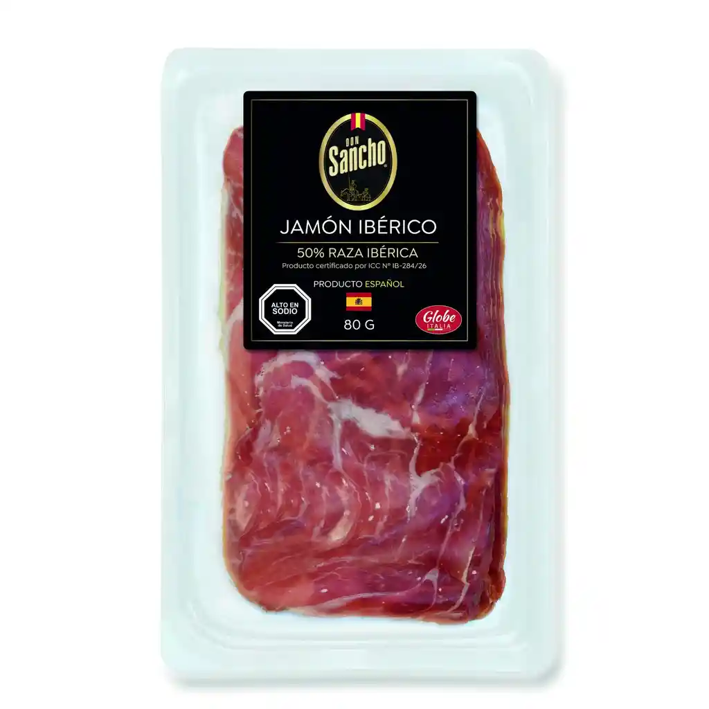 Jamón Iberico. 80 Grs - Don Sancho, Noel