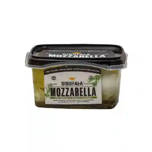 Mozzarella En Aceite Y Finas Hierbas. 200 Grs - Dibufala