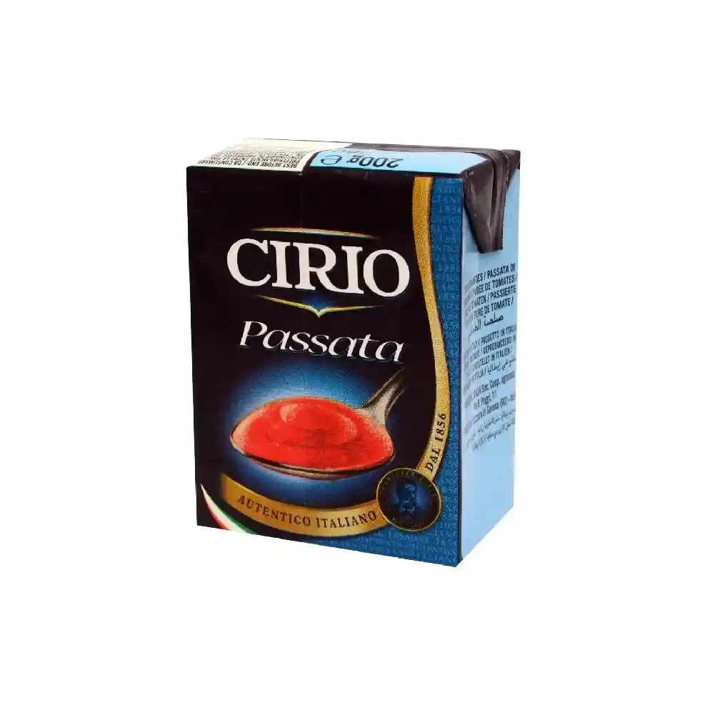 Passata Di Pomodoro (tomates Triturados). 200 Grs - Cirio