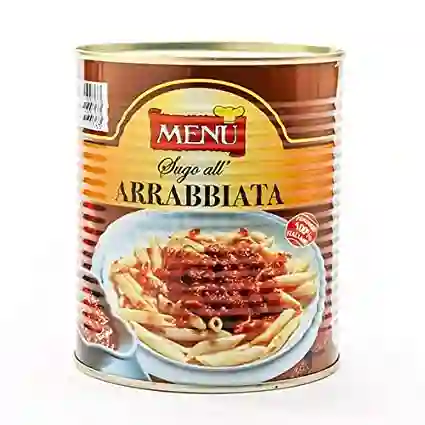 Salsa Arrabiata. 830 Grs - Menu