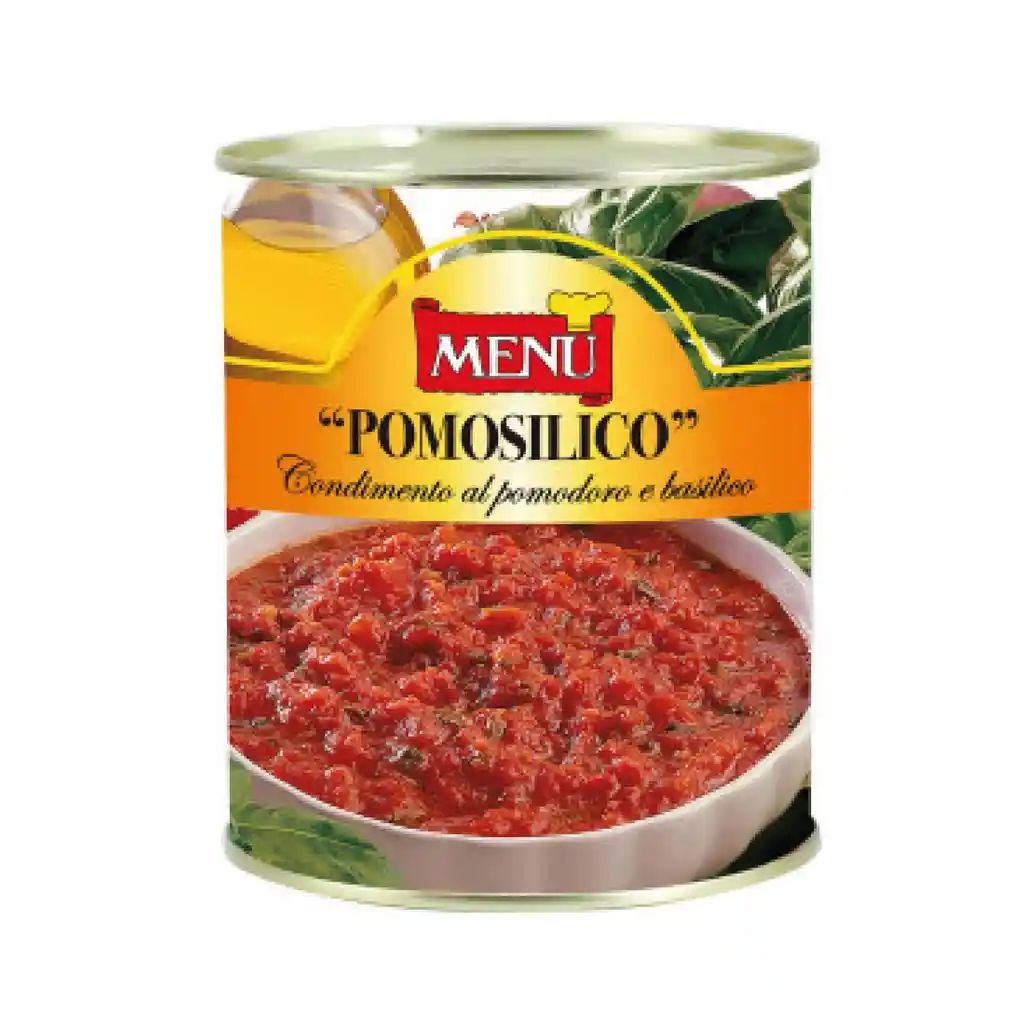 Salsa Pomosilico. 830 Grs - Menu