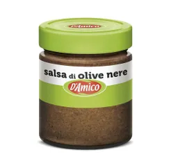 Salsa De Aceitunas Negras. 130 Grs - Damico