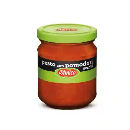 Salsa Pesto Con Tomates Secos. 130 Grs - Damico