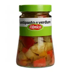 Antipasto De Verduras En Aceite De Girasol. 280 Grs - Damico