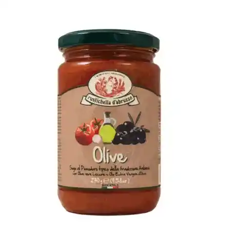 Salsa Con Olivas. 270 Grs - Rustichella