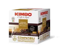 16 Capsulas Espresso Armonia Dolce Gusto ® Compatibles - Kimbo