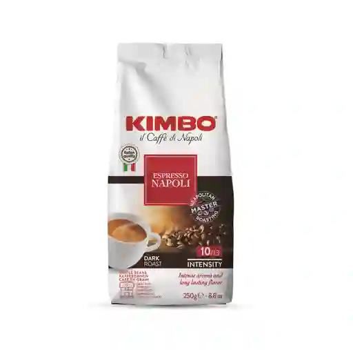 Cafe Grano Espresso Napoli. 250 Grs - Kimbo