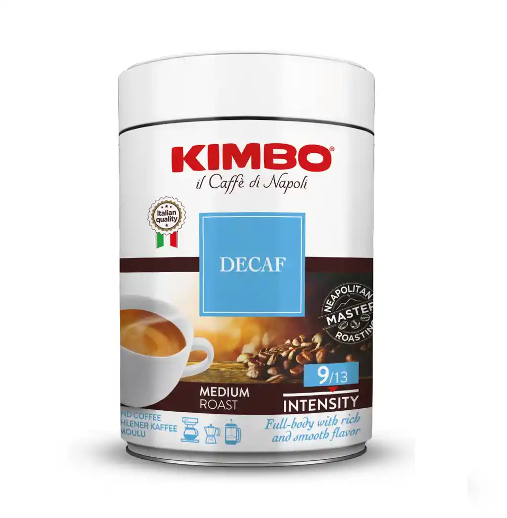 Café Molido Descafeinado. 250 Grs - Kimbo