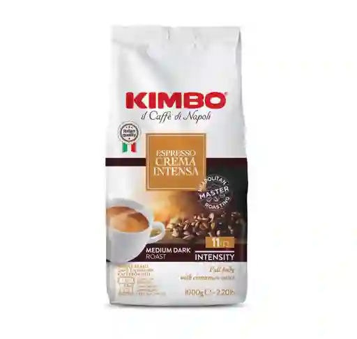 Café En Grano Crema Intensa. 1 Kg. - Kimbo