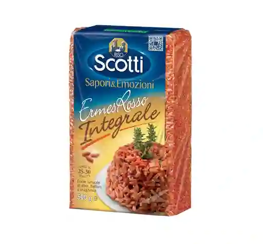 Arroz Ermes Rosso. 500 Grs - Scotti