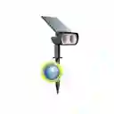 Foco Solar Led Exterior Con Sensor Dia/noche 200lm