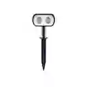 Foco Solar Led Exterior Con Sensor Dia/noche 200lm