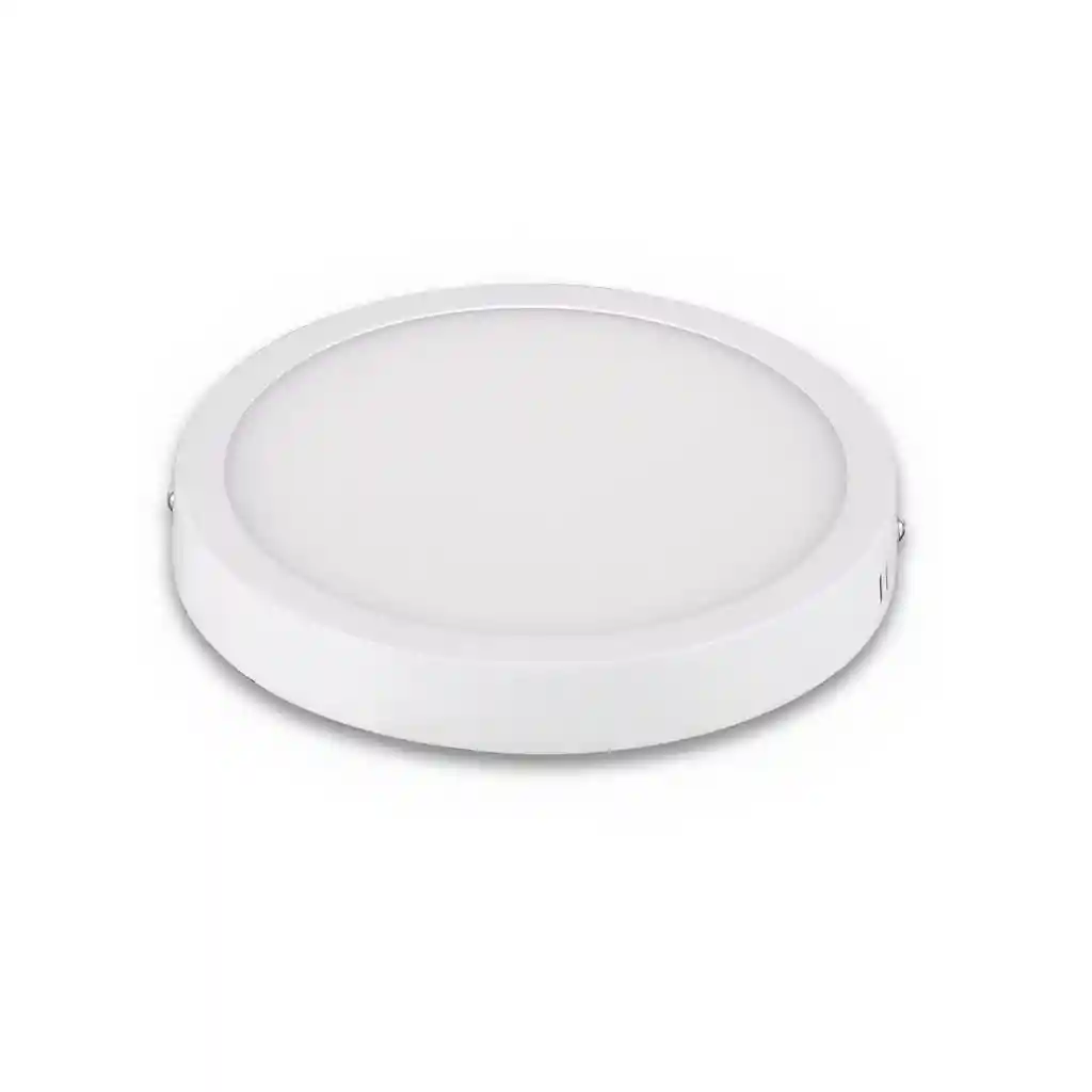 Panel Led Slim Sobrepuesto Cuerpo De Aluminio Luz Fria 6500k 18w