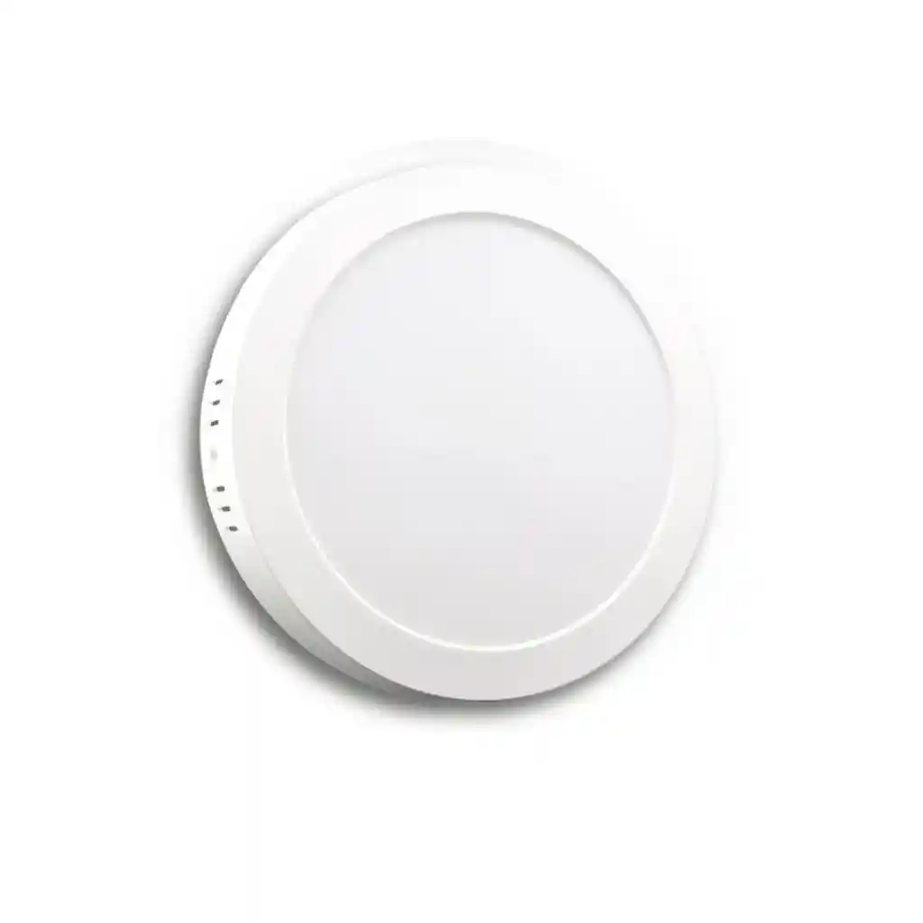 Panel Led Slim Sobrepuesto Cuerpo De Aluminio Luz Fria 6500k 12w