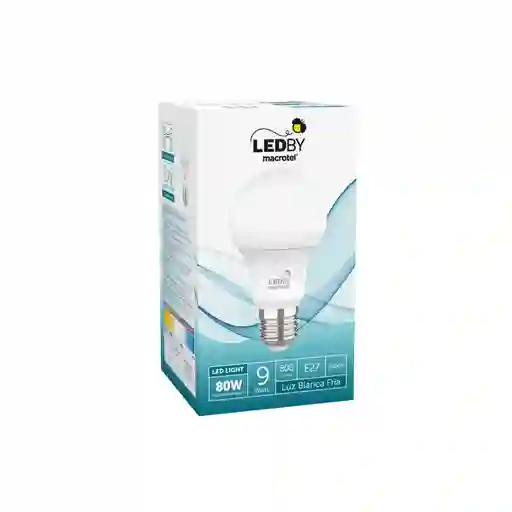 Ampolleta Led E27 Luz Fria 6500k 9w