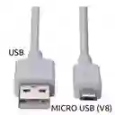 Cable De Carga Y Datos Usb A Micro Usb Para Celulares Y Dispositivos