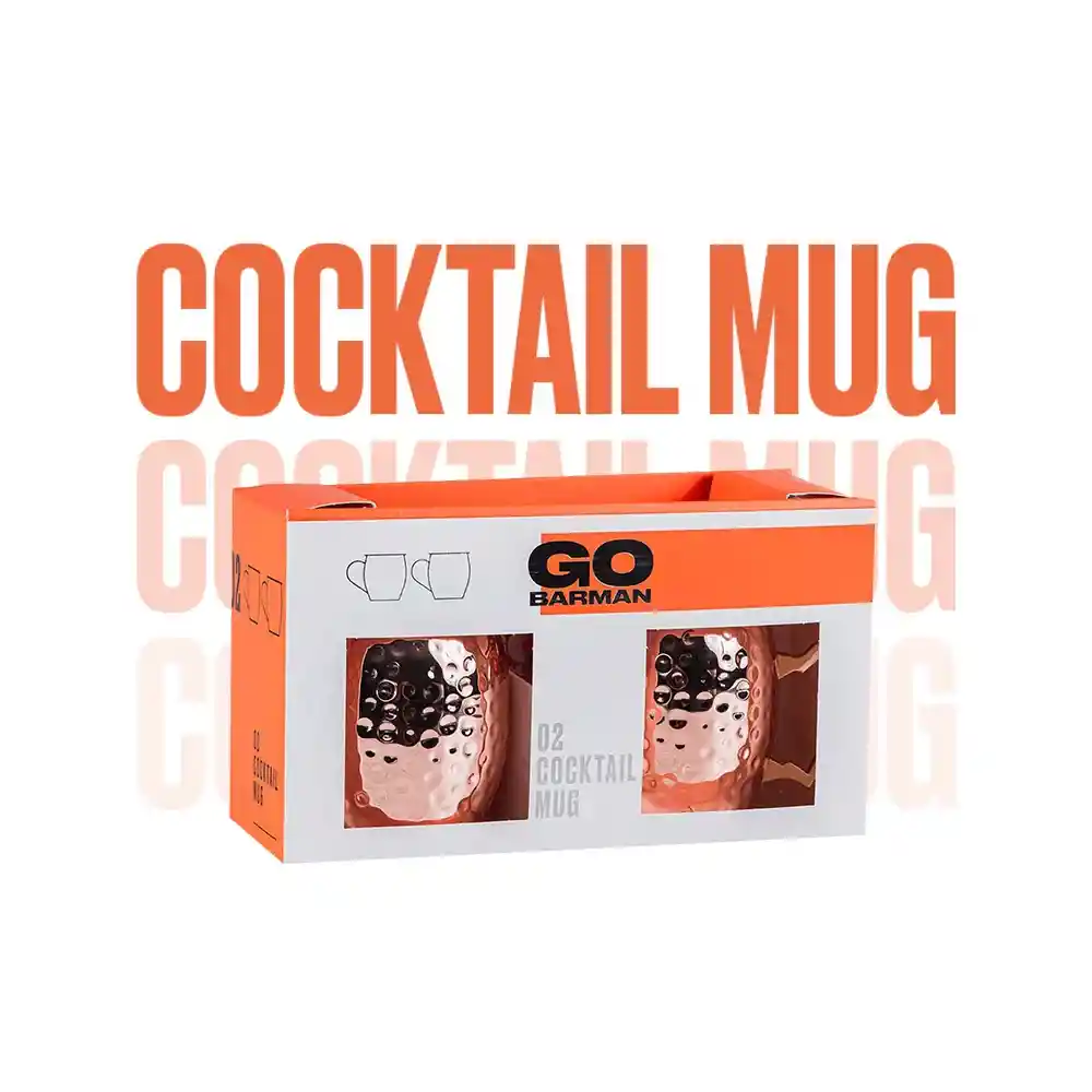 2pack Moscow Mule Mug Cobre