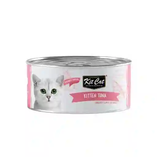 Kit Cat - Deboned Toppers - Alimento Para Kitten Atun Lata 80g	