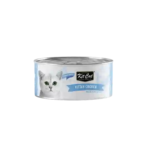 Kit Cat - Deboned Toppers - Alimento Para Kitten Chicken Lata 80g