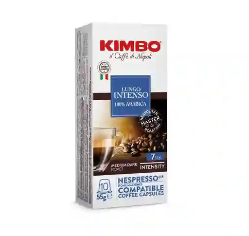 Café Lungo Intenso Cápsulas X 10 Unidades- Kimbo