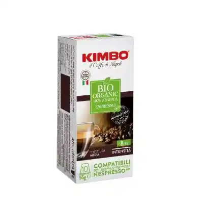 Cafe Bio Organic Cápsulas X 10 Unidades - Kimbo