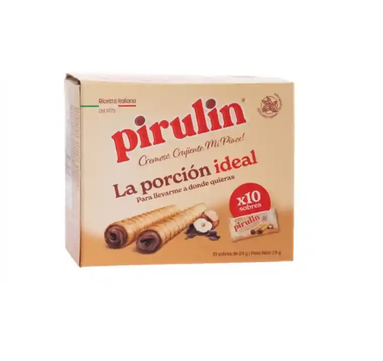 Pirulin Caja 10 Sachets. 24 Grs C/u