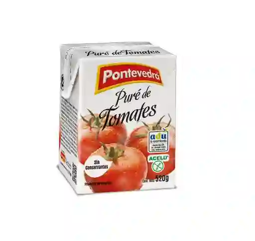 Pure De Tomate Tetra. 520 Grs