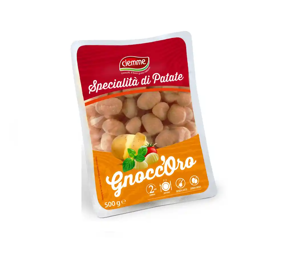 Gnocchi (ñoqui) De Papa Y Calabaza. 500 Grs