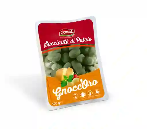 Gnocchi (ñoqui) De Papa Y Espinaca. 500 Grs