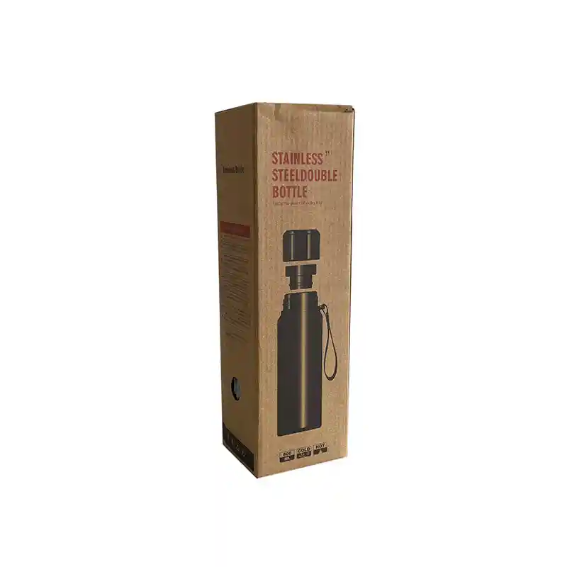 Termo Metálico 800ml Plateado