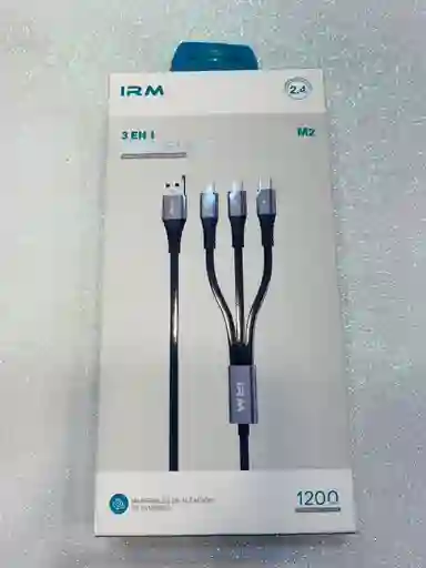 Cable 3 En 1 V8/iphone/tipo C