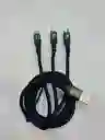 Cable 3 En 1 V8/iphone/tipo C