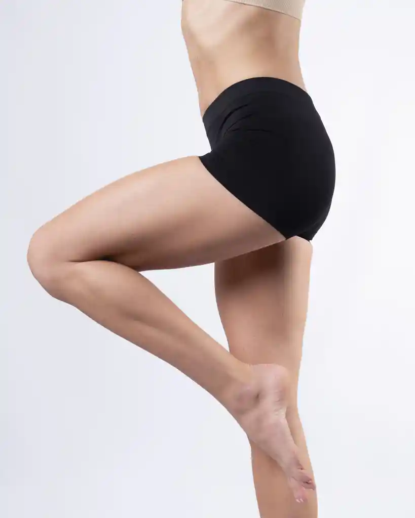 Boxer Microfibra Cintura Push Up M Negro