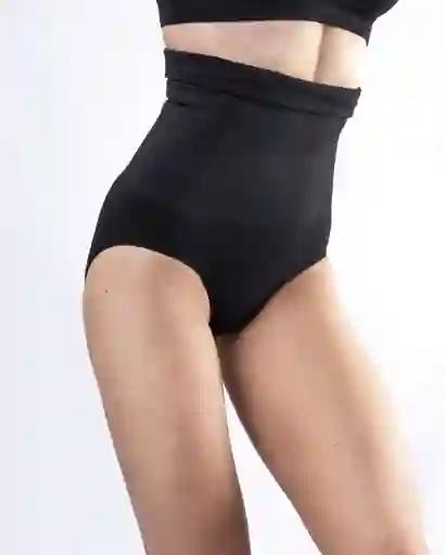 Calzón Faja Silicona Incorporada Push Up Xl Negro