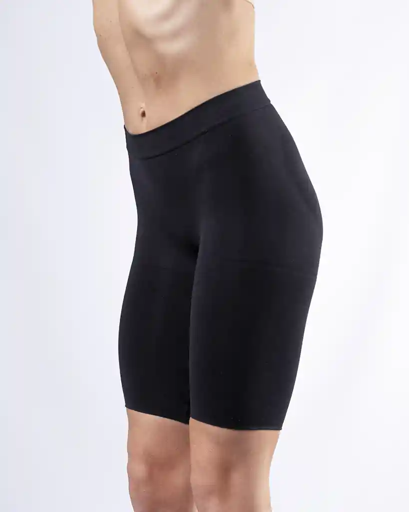 Boxer Leggins Faja Push Up S Negro